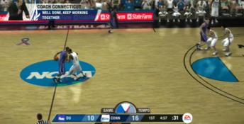 NCAA Basketball 09 XBox 360 Screenshot