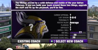 NFL Head Coach 09 XBox 360 Screenshot