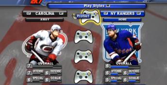 NHL 2K7 XBox 360 Screenshot