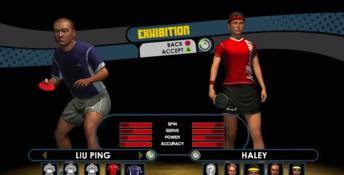 Rockstar Games Presents Table Tennis XBox 360 Screenshot