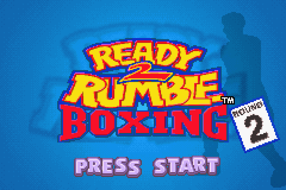Ready 2 use. Ready 2 Rumble Boxing - Round 2 ps1 обложка. Rumble Boxing игра. PLAYSTATION ready 2 Rumble Boxing. GBA Rumble.