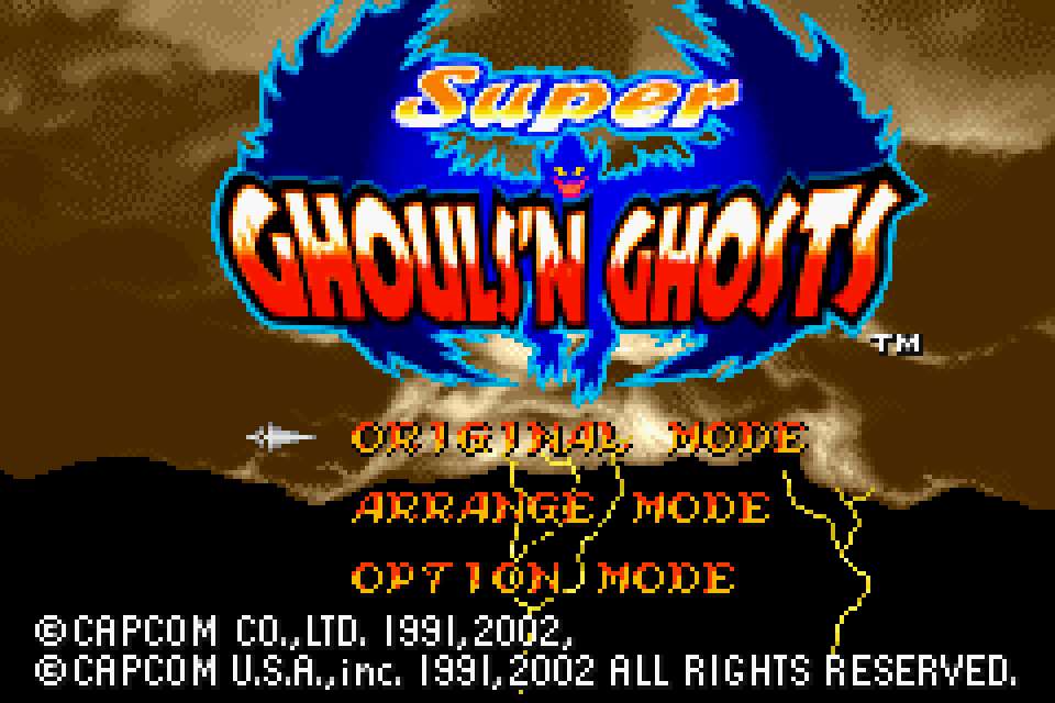 snes ghouls and ghosts rom